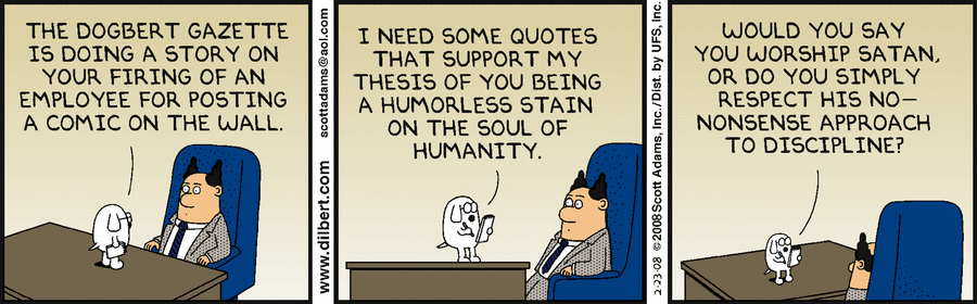 Dilbert Cartoon